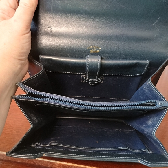 Gucci Vintage Leather Handbag - Picture 5 of 11